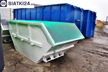 Siatki Koszalin - Siatka przykrywająca na kontener - zabezpieczenie przewożonych ładunków dla terenów Koszalina